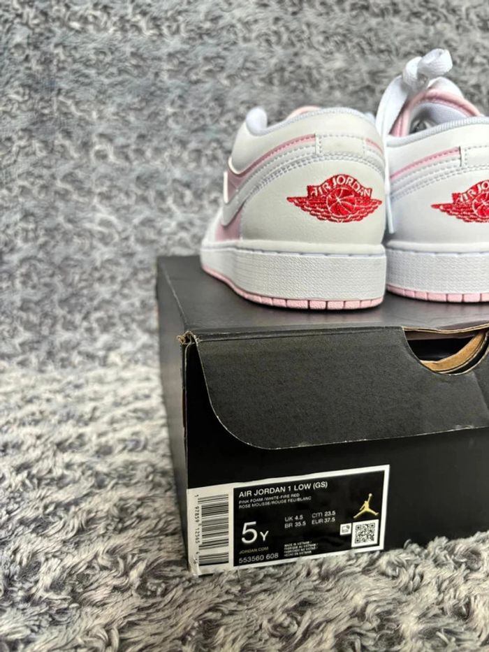 Jordan 1 Low Pink • Taille 37,5 • 🌸 - photo numéro 8
