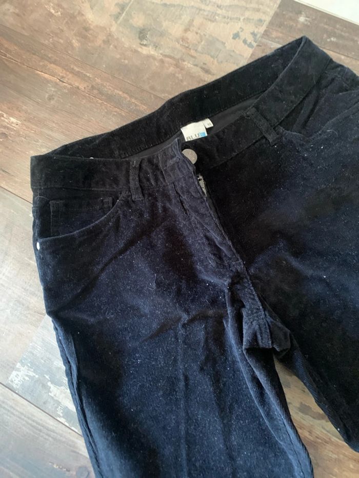 Pantalon velours noir - photo numéro 2