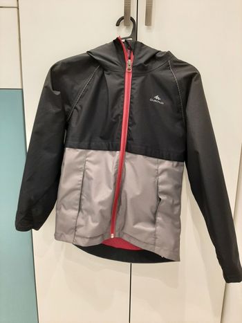 Manteau à capuche imperméable léger fille 8ans