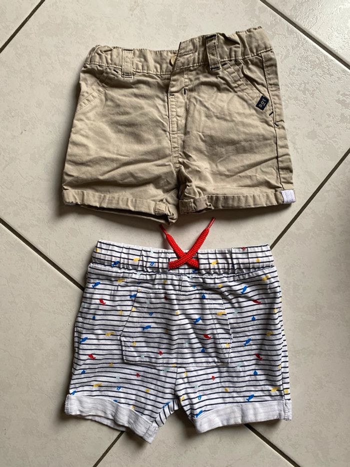 Lot de 2 shorts
