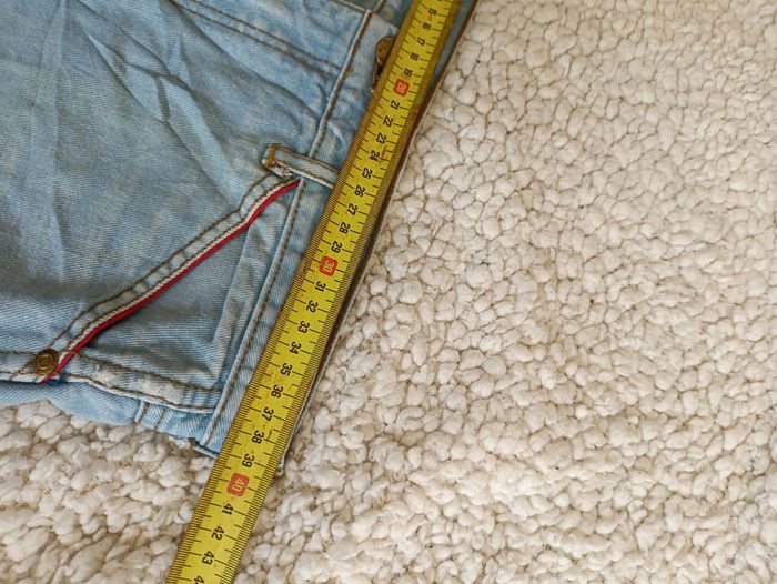 Jean flare vintage bleu clair Brittania (W33) brodée - photo numéro 7