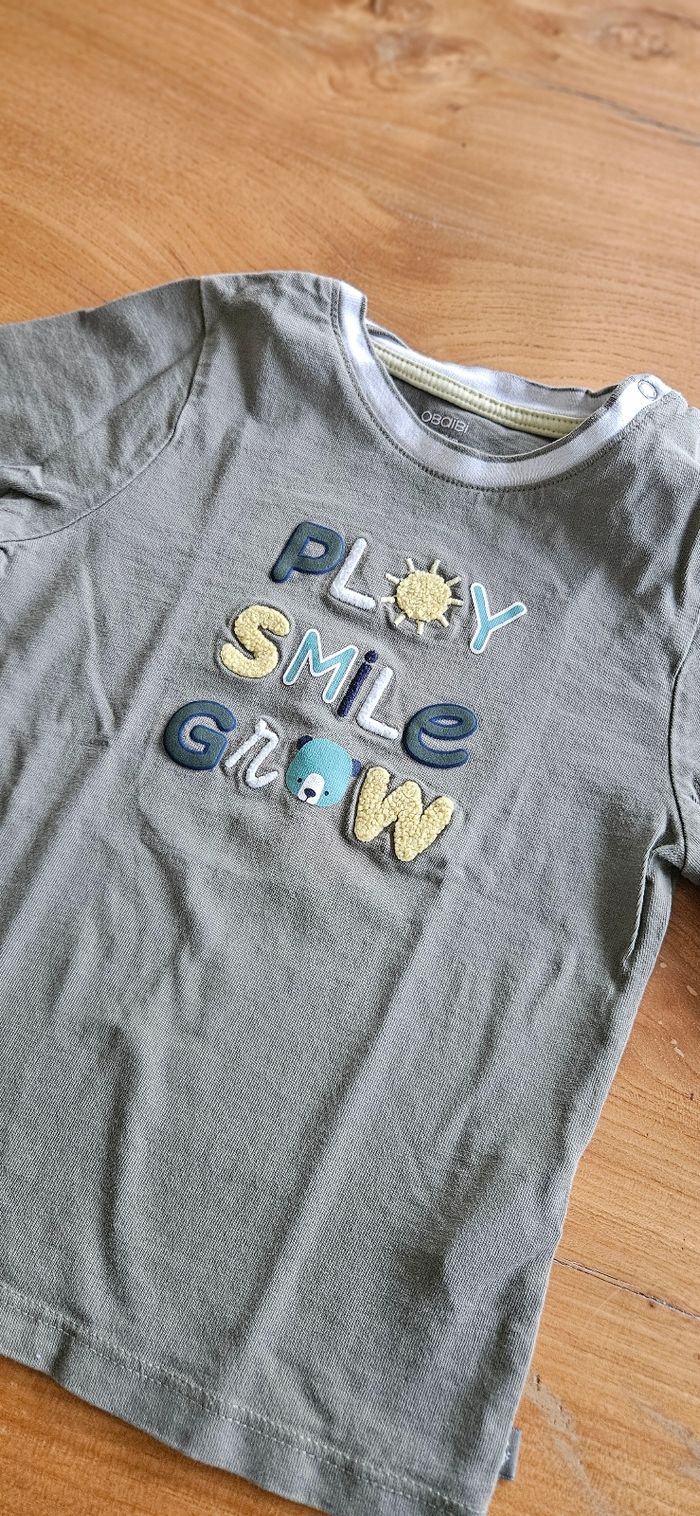 Tee-shirt manches longues bébé garçon - photo numéro 2