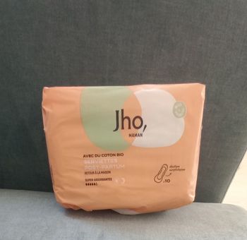 Serviettes post partum Jho