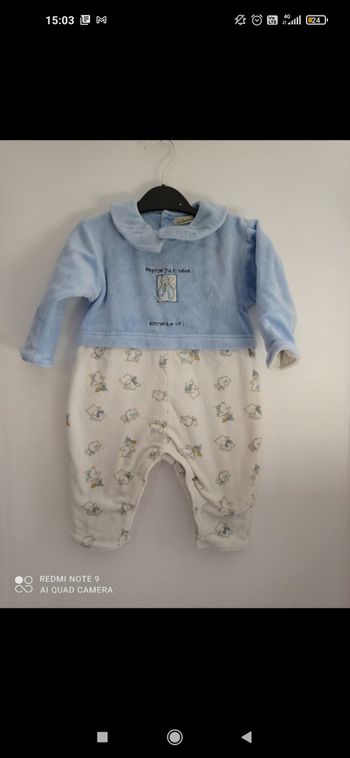 Grenouillère in extenso 6 mois