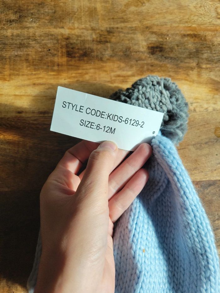 Bonnet enfant garçon 6 12 mois - photo numéro 3