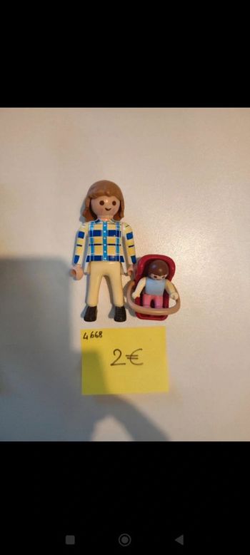 Playmobil maman et bébé