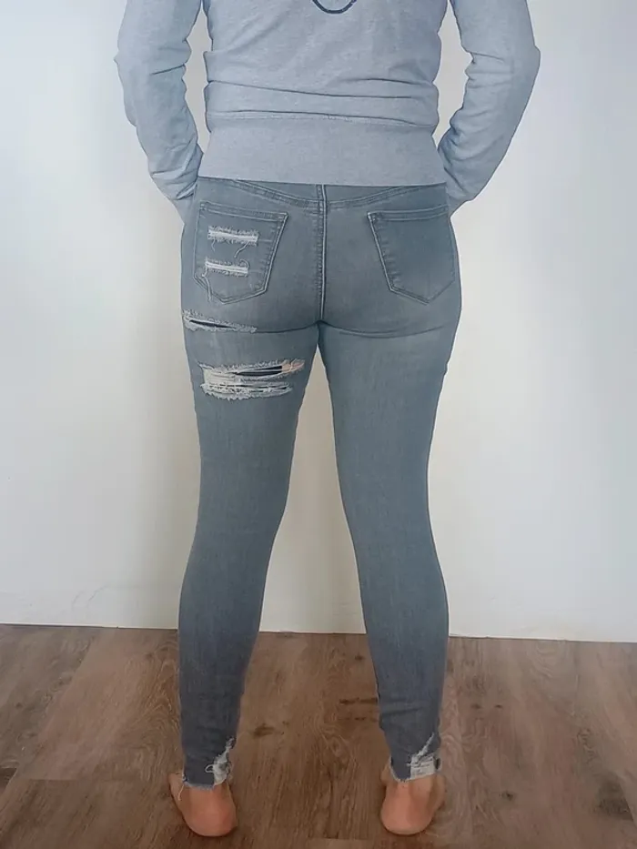 jean gris T36 - photo numéro 2
