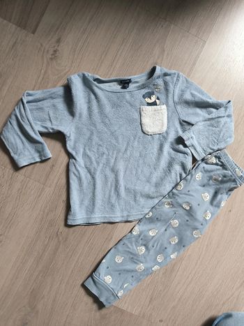 Pyjama 1/2saison garçon 36mois. Kiabi