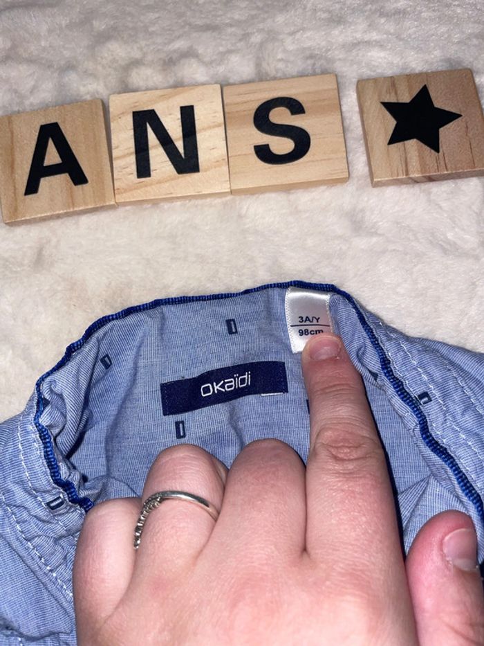 Chemise 3 ans - photo numéro 2