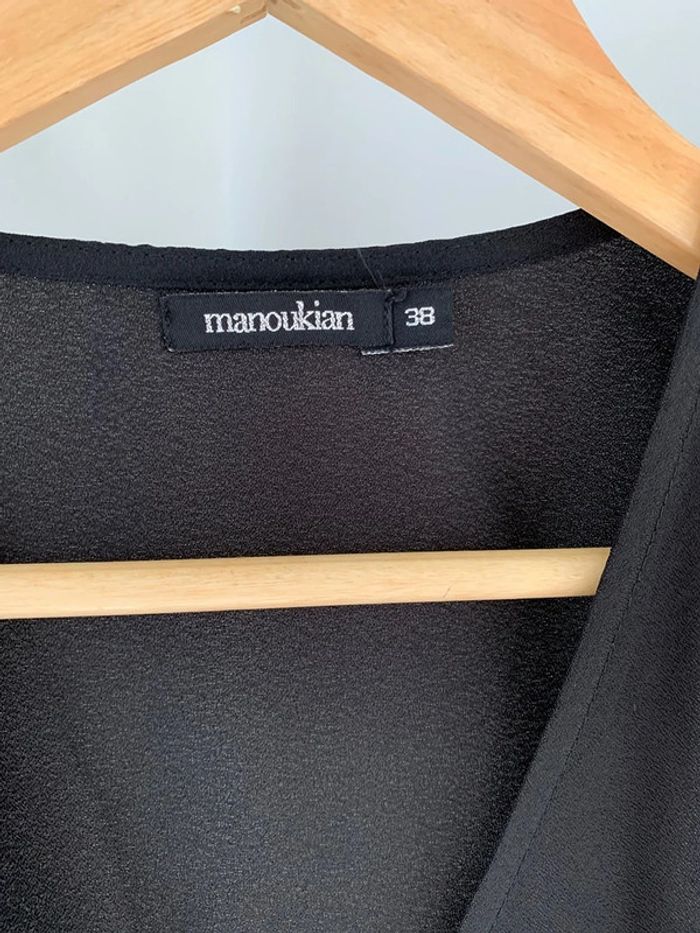 robe Manoukian noir taille 38 - photo numéro 6