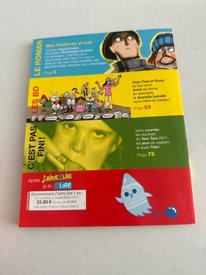 J’aime livre _Mes fantômes et moi bayard - photo numéro 3