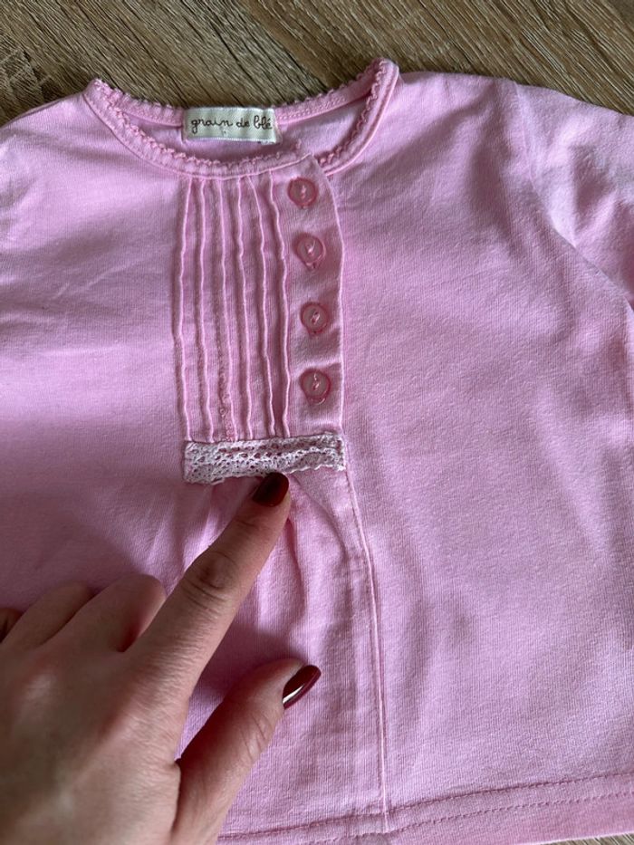 T shirt rose - photo numéro 2