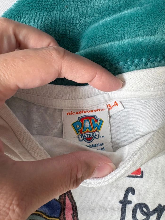 T-shirt pat patrouille 4 ans - photo numéro 2