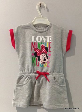Robe Minnie Disney baby - Taille 12 mois (74 cm)