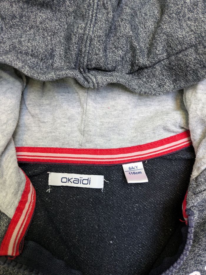 Gilet capuche zippé - photo numéro 3