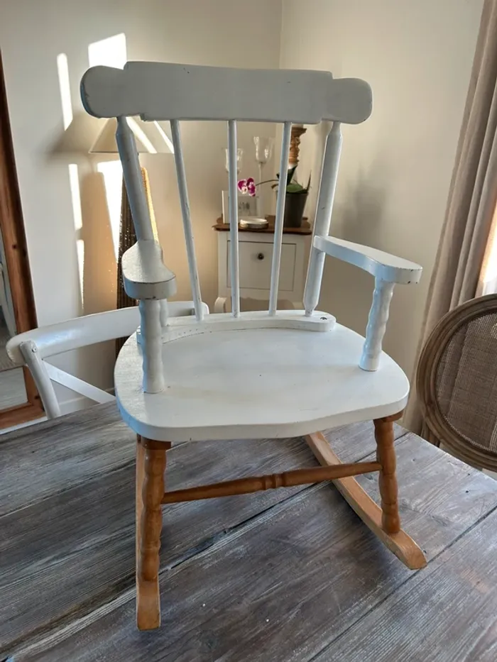 Rocking chair enfant