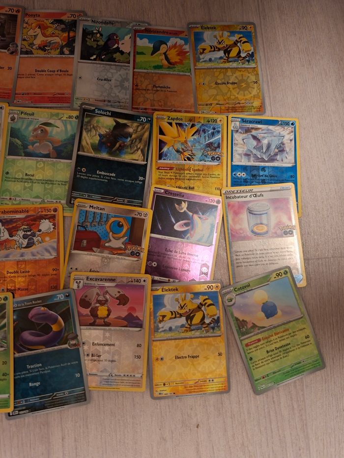 Lot 500 cartes pokemon tout types, états, années et séries - photo numéro 5