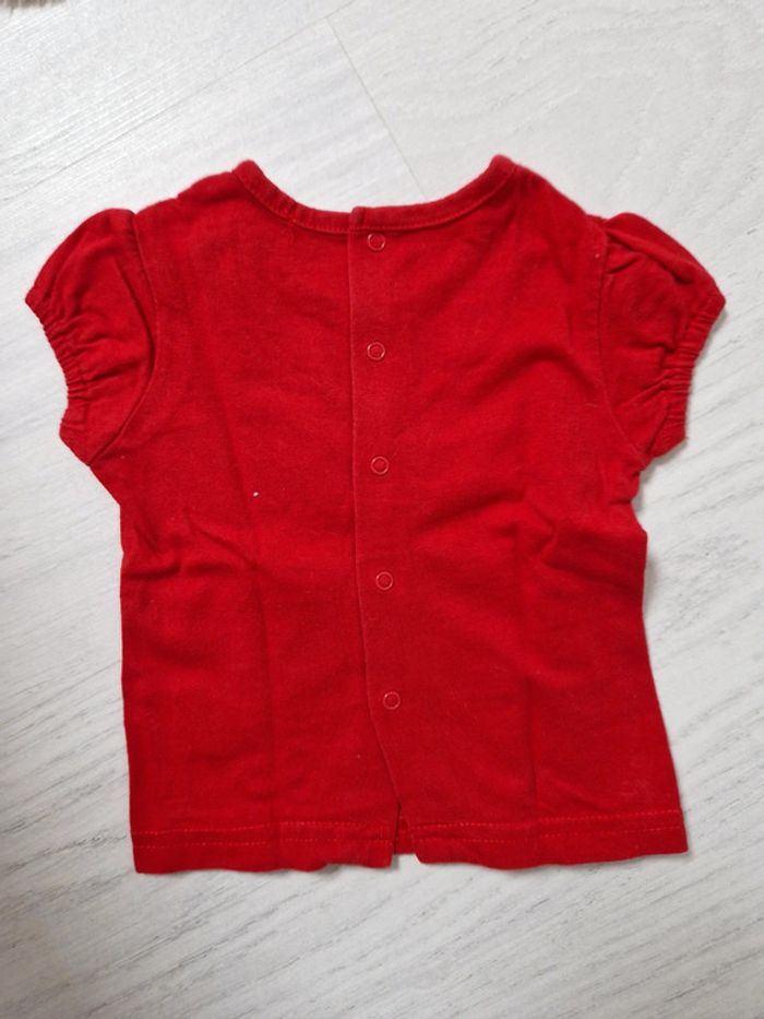 T-shirt fille 6 mois - photo numéro 2
