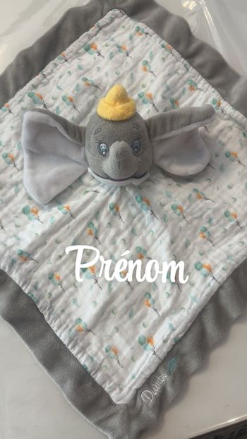 doudou dumbo personnalisée