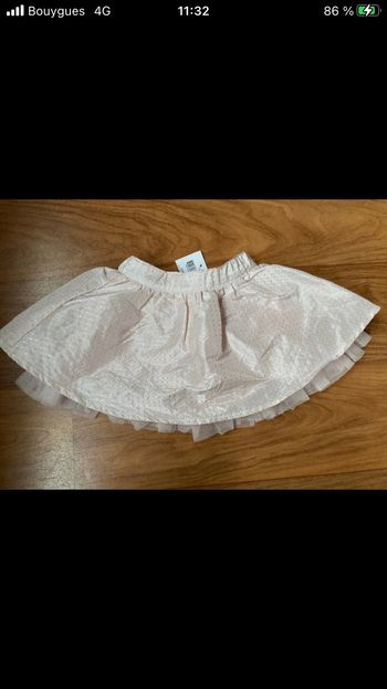 Jupe de fête Obaibi 6 mois neuf