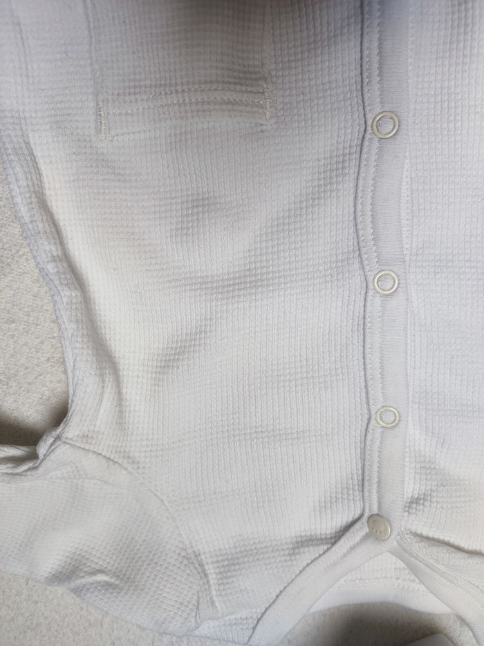 Pyjama léger blanc mixte - Taille 0-1 mois 56 - C&A Baby - photo numéro 3