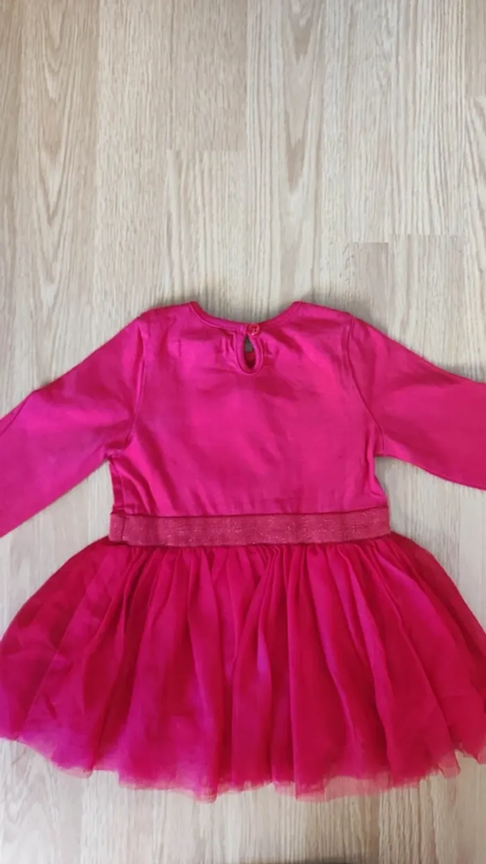 Robe rouge taille 80 cm - photo numéro 4