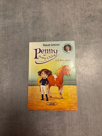 Livre penny au poney club, le pacte d’amitié