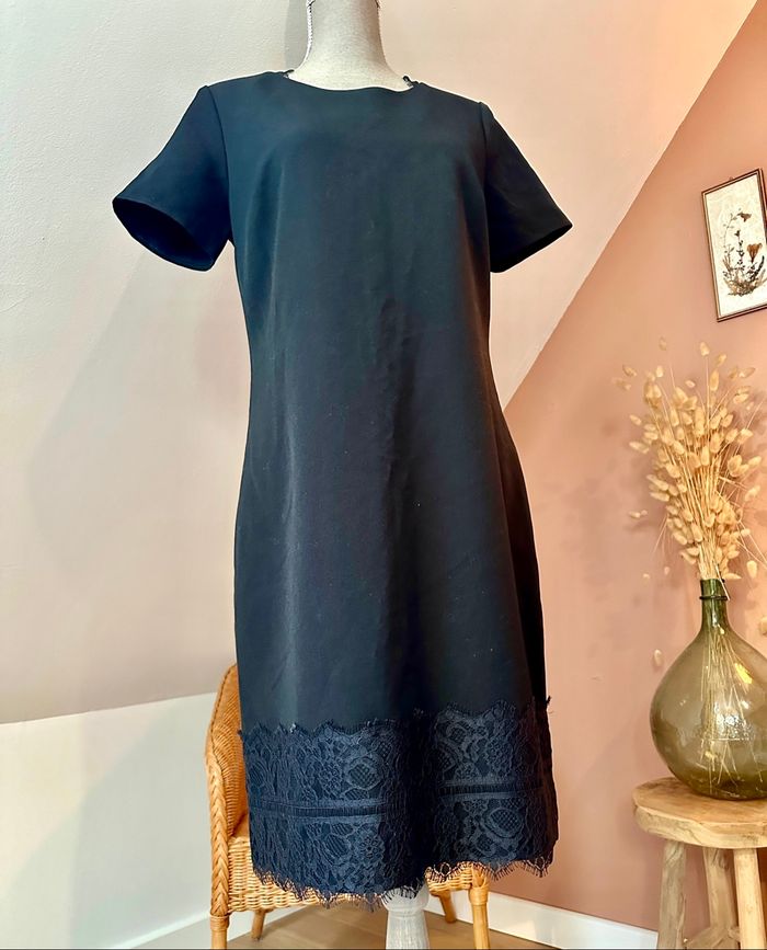 🤍 Robe noir Diane Laury taille 40 🤍 - photo numéro 4