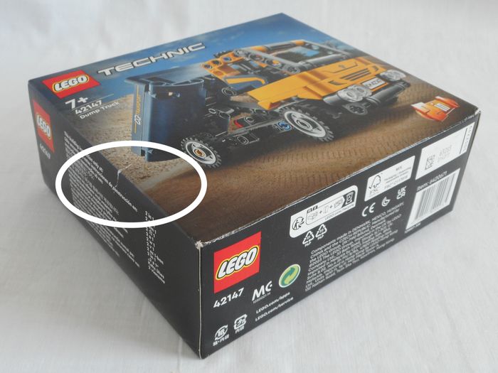 Lego Technic - 42147 - Camion à benne basculante - NEUF - photo numéro 10