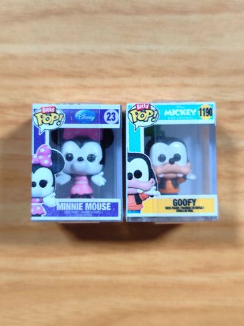 Lot de 2 Funko Bitty Pop! Disney - Minnie Mouse & Dingo (Goofy)