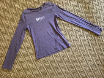 T-shirt violet « papillons » Okaidi 14 ans