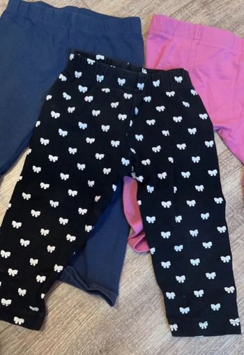 Lot leggings fille