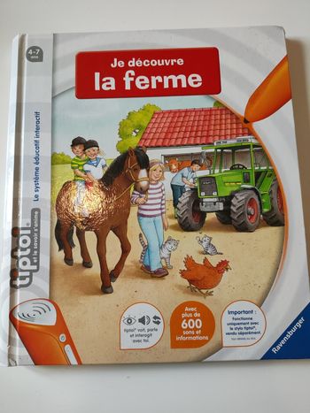 Tiptoi livre la ferme