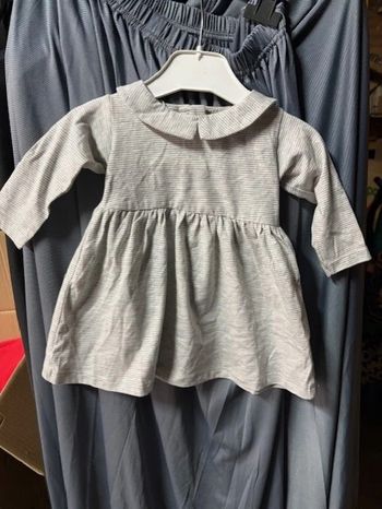 robe rayée bébé Les Rêves d‘Anaϊs 56 cm