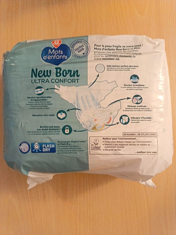 Paquet de couches New Born - photo numéro 2