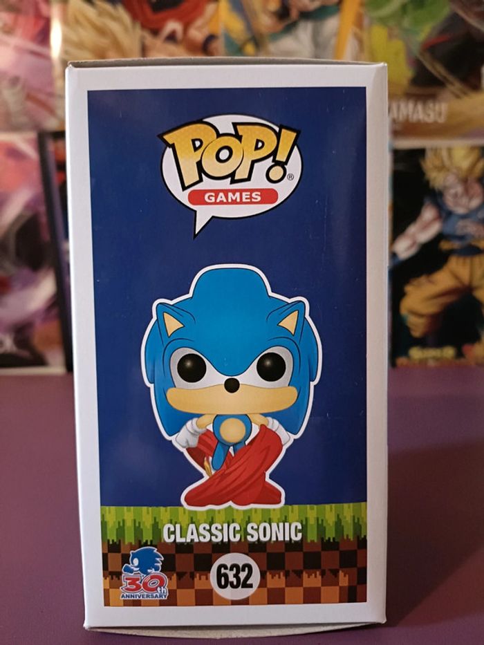 Figurine Funko Pop Sonic The Hedgehog Classic Sonic 632 - photo numéro 4