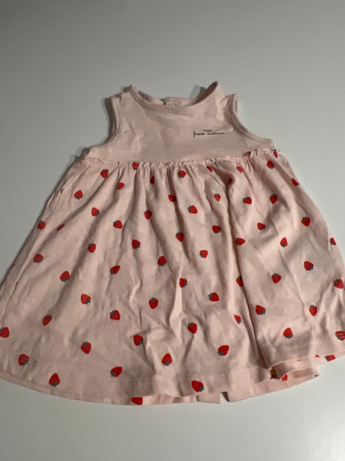 Robe vert baudet 3 mois