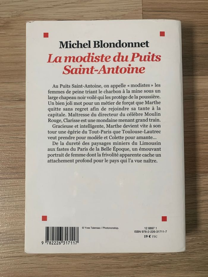 Livre: La modiste du Puits Saint-Antoine - photo numéro 2