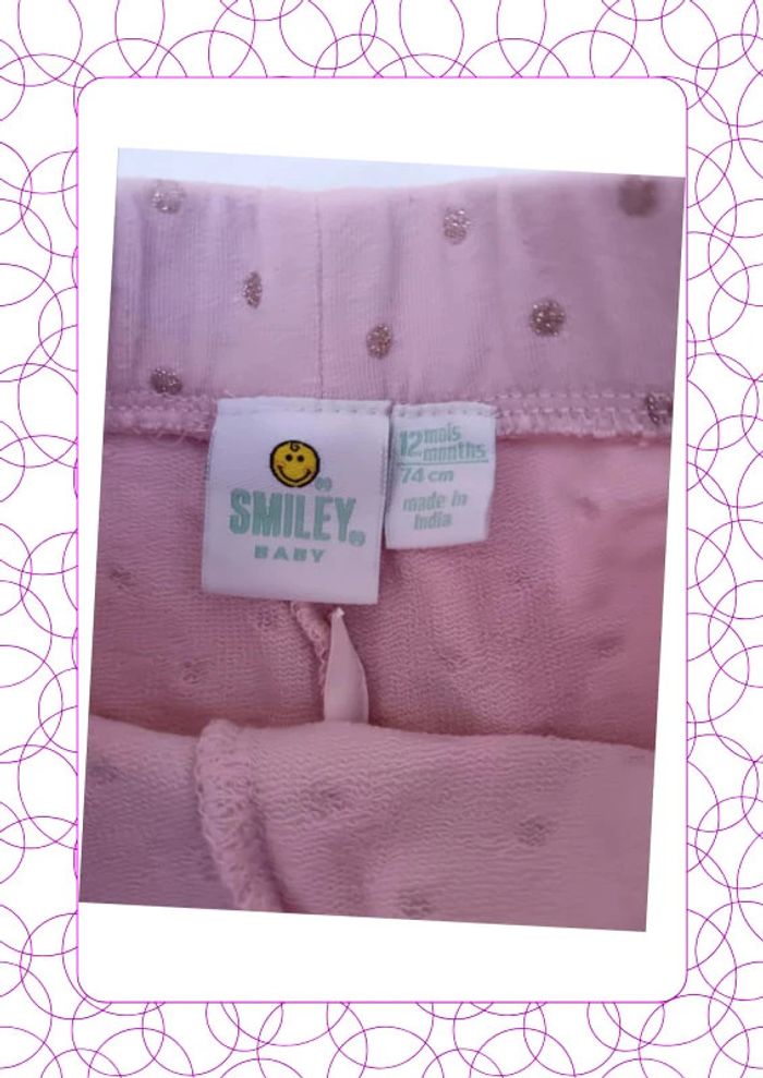 Short 12 mois Smiley baby - photo numéro 2