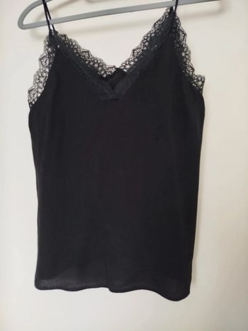 Débardeur noir taille 36 de marque Etam