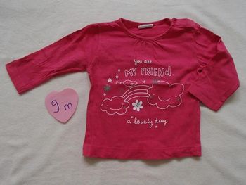 t-shirt ML 9 mois