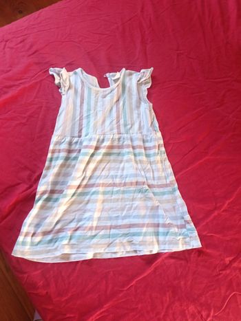 Robe rayer multicolore h&m