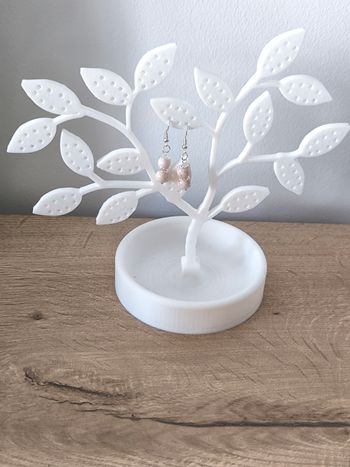 Boucles d'oreilles perles 