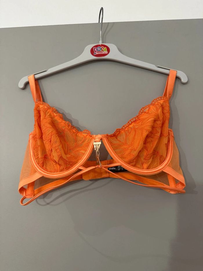 Soutien gorge neuf orange undiz 85D