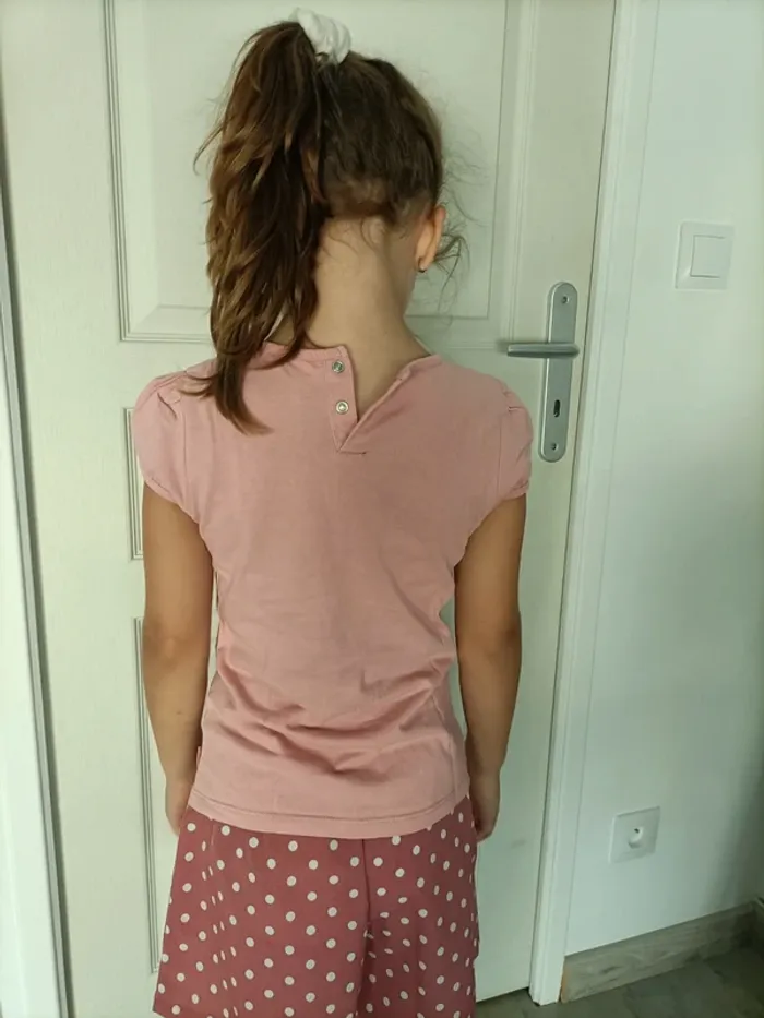 Tee-shirt fille été - photo numéro 3