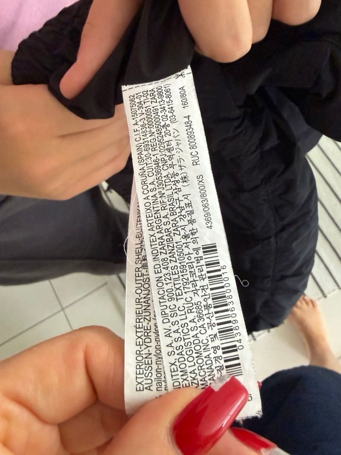 Doudoune femme Zara noire xs  hiver - photo numéro 9