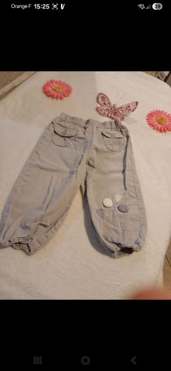 Pantalon bébé taille 18 mois