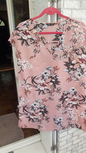 robe d'été rose