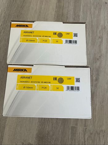 Lot de 2 boîtes Mirka Abranet gr120
