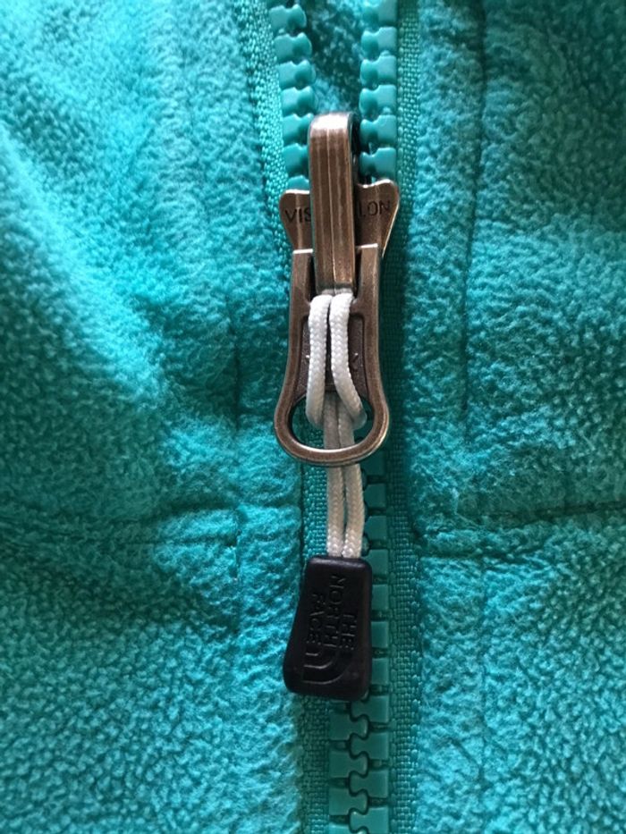 Veste polaire pour femme The North Face turquoise taille M 093 - photo numéro 5
